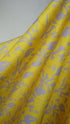 Artlux ~ 'Calla - Yellow & Lavender' Luxury Cotton Lawn ~ Made in Italy